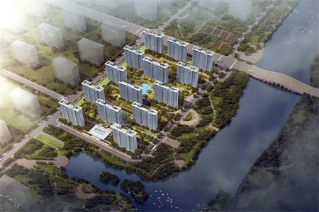 园博御园花园式小区122平精装修三室顶楼空中花园，证满2年